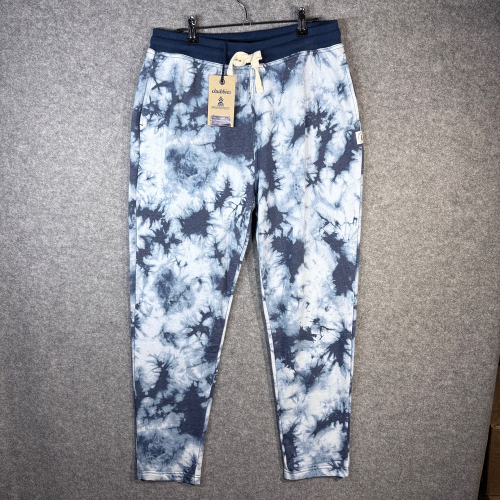 Chubbies The Far Outs Tie Dye Sweatpants Lounge Wear Men's Size L